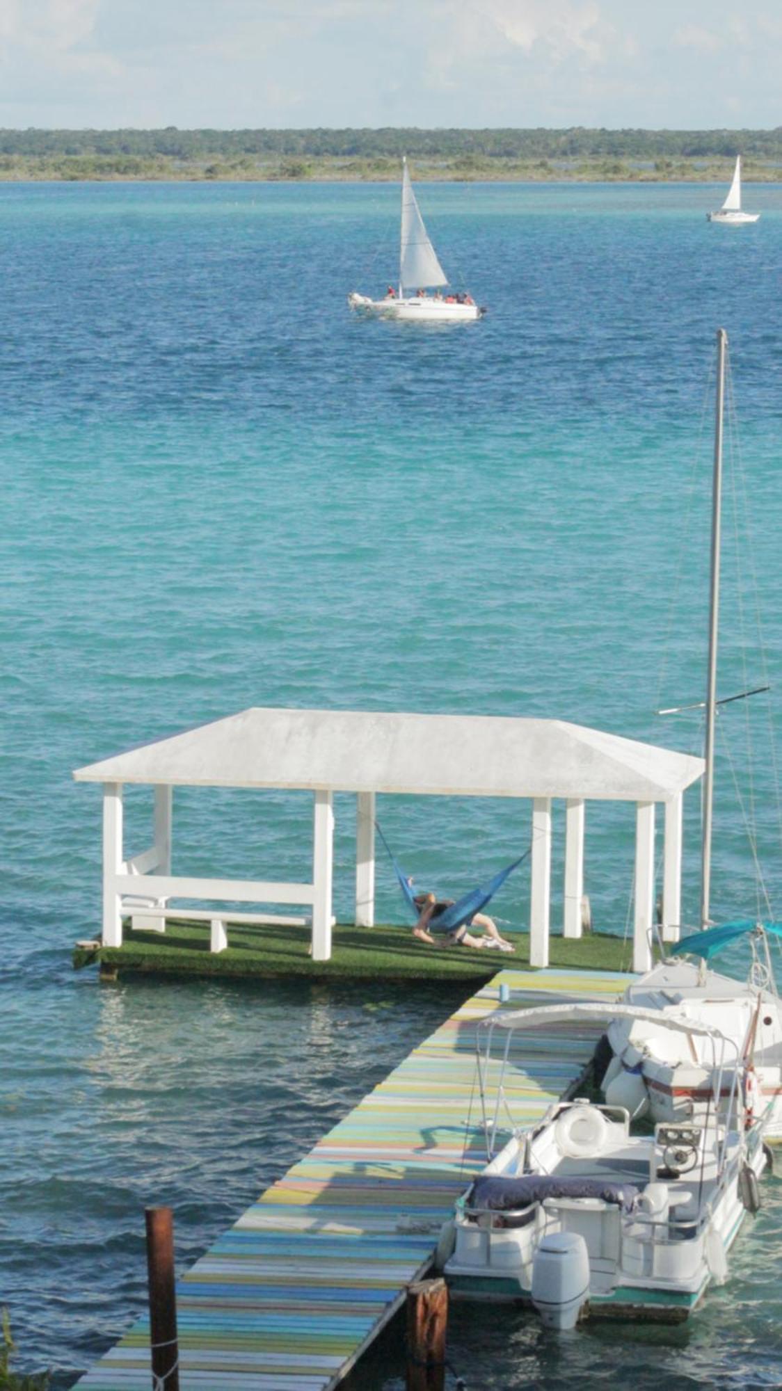 Tropic Bacalar Hotel Kültér fotó