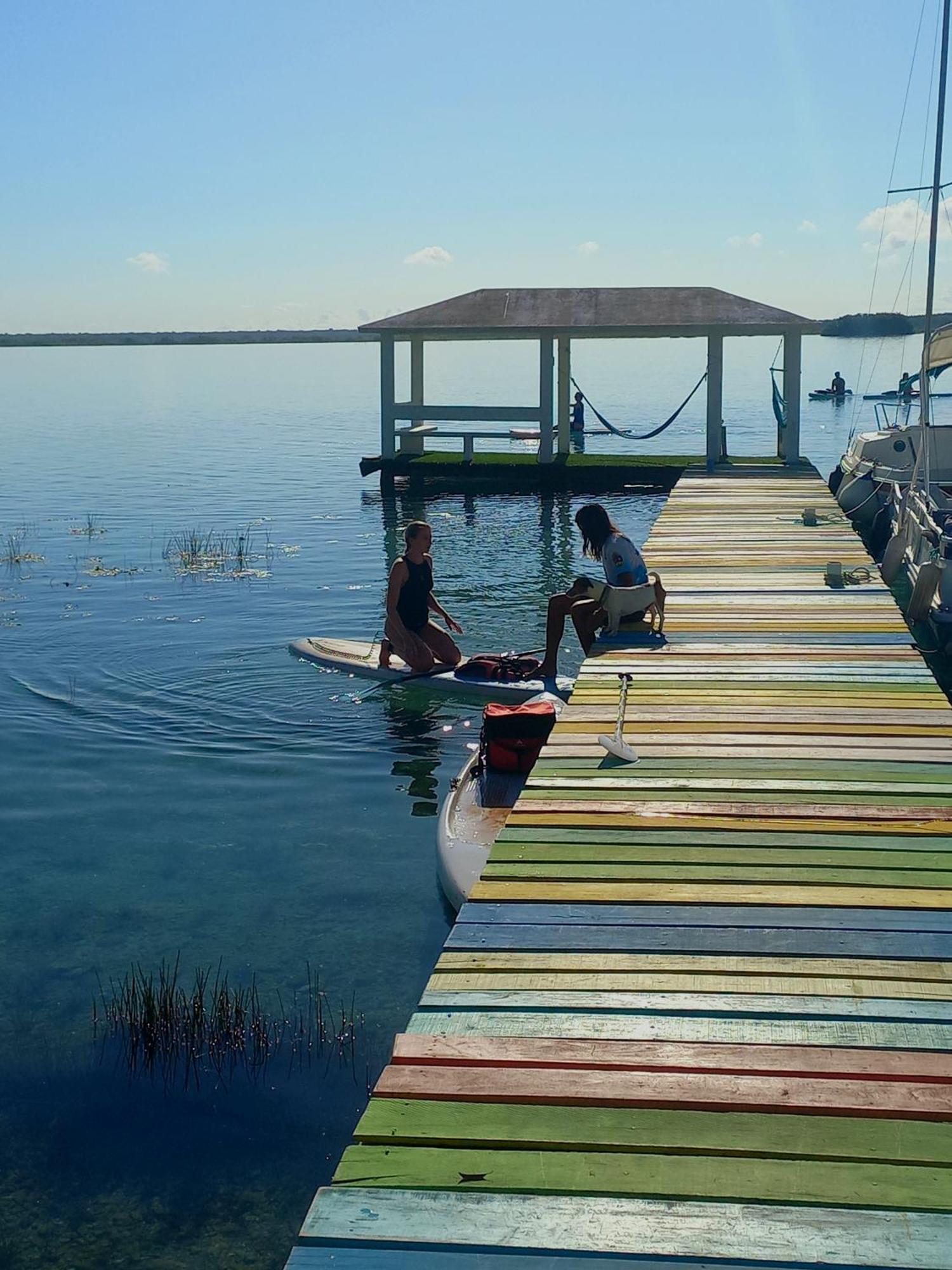 Tropic Bacalar Hotel Kültér fotó